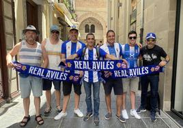 Aficionados del Real Avilés.