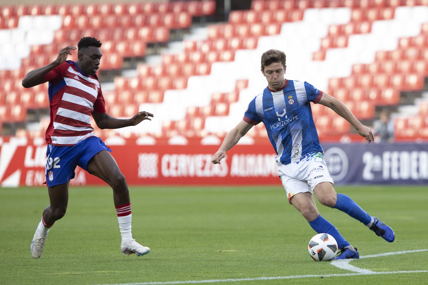 Las mejores imágenes del Recreativo Granada 1-1 Real Avilés