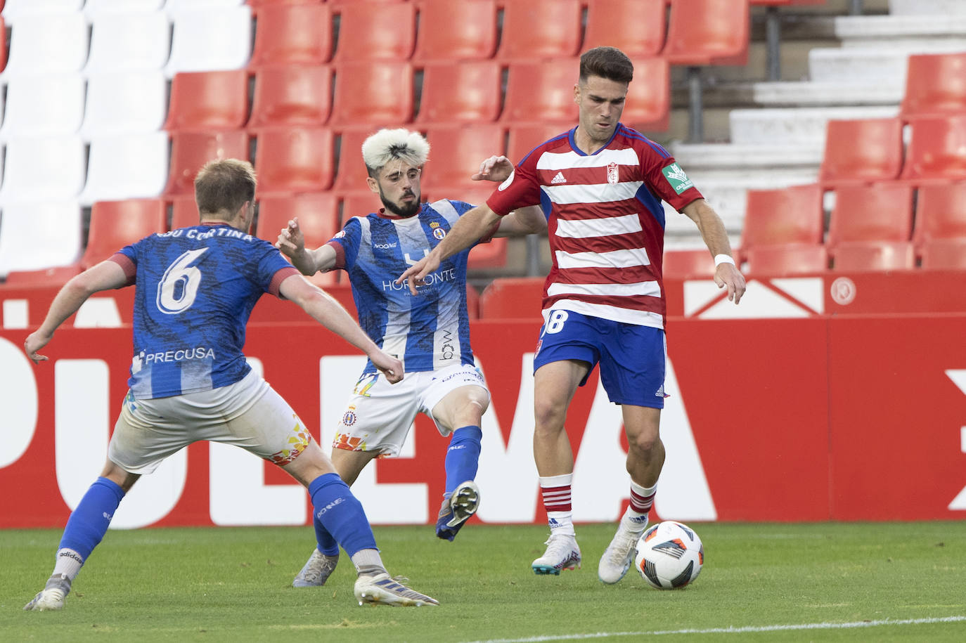 Las mejores imágenes del Recreativo Granada 1-1 Real Avilés