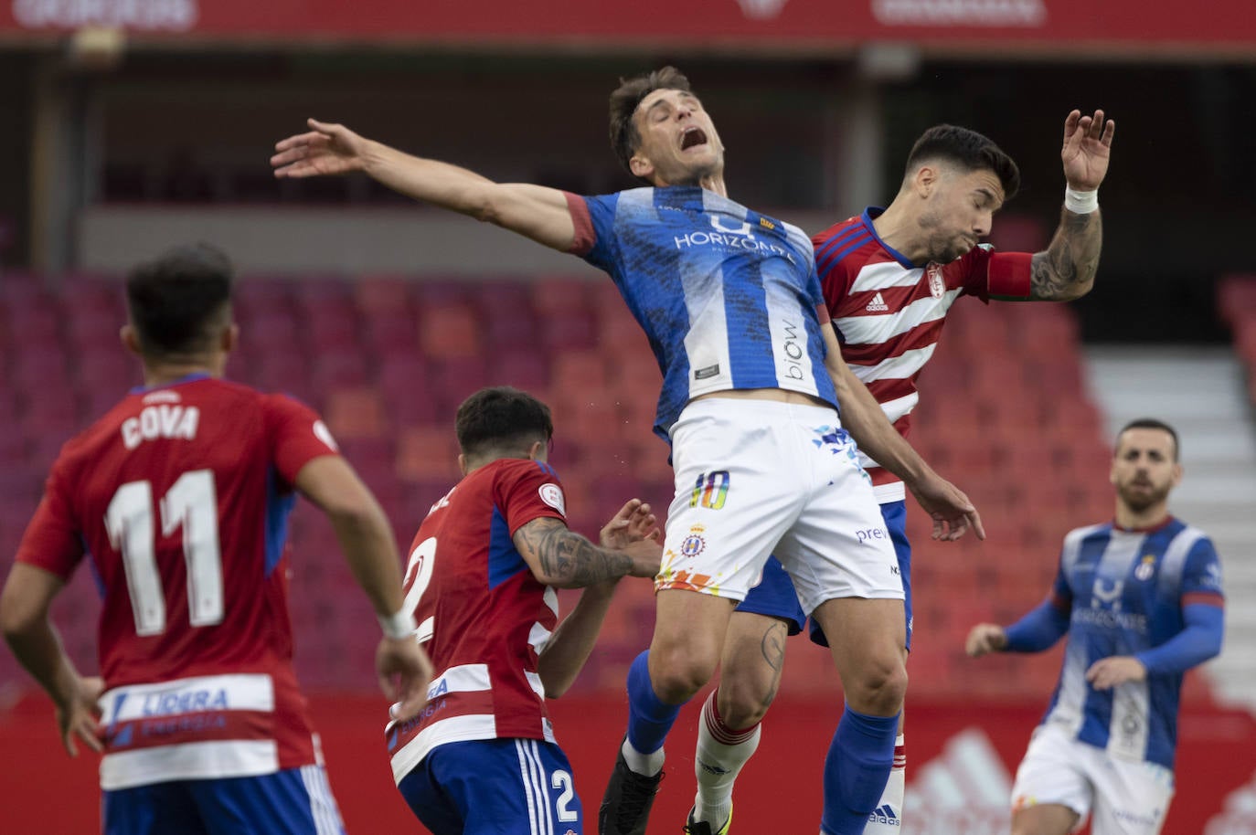 Las mejores imágenes del Recreativo Granada 1-1 Real Avilés