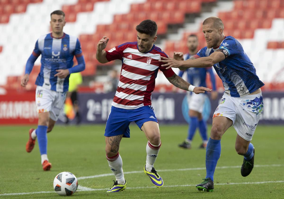 Las mejores imágenes del Recreativo Granada 1-1 Real Avilés