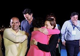 Foro celebrando los resultados hace una semana.