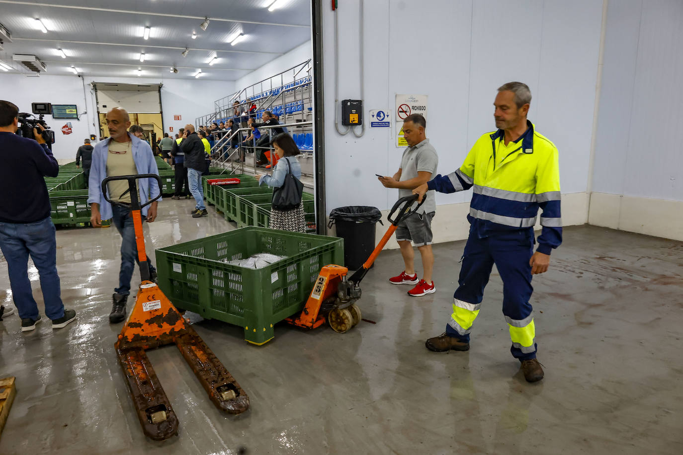 El primer bonito de Gijón, a 14,91 euros el kilo