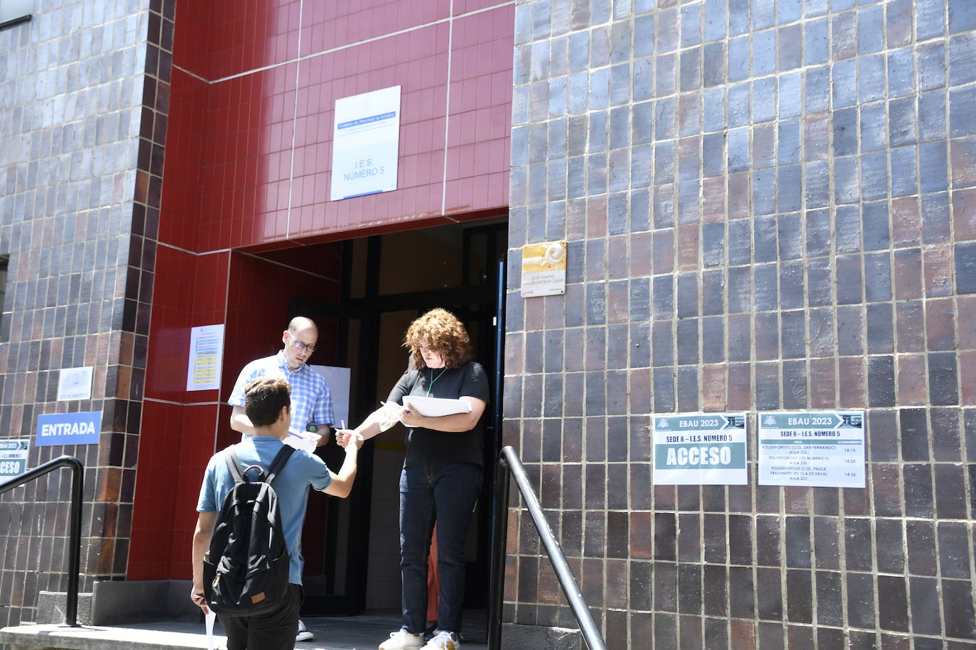 La primera jornada de la EBAU en Asturias, en imágenes