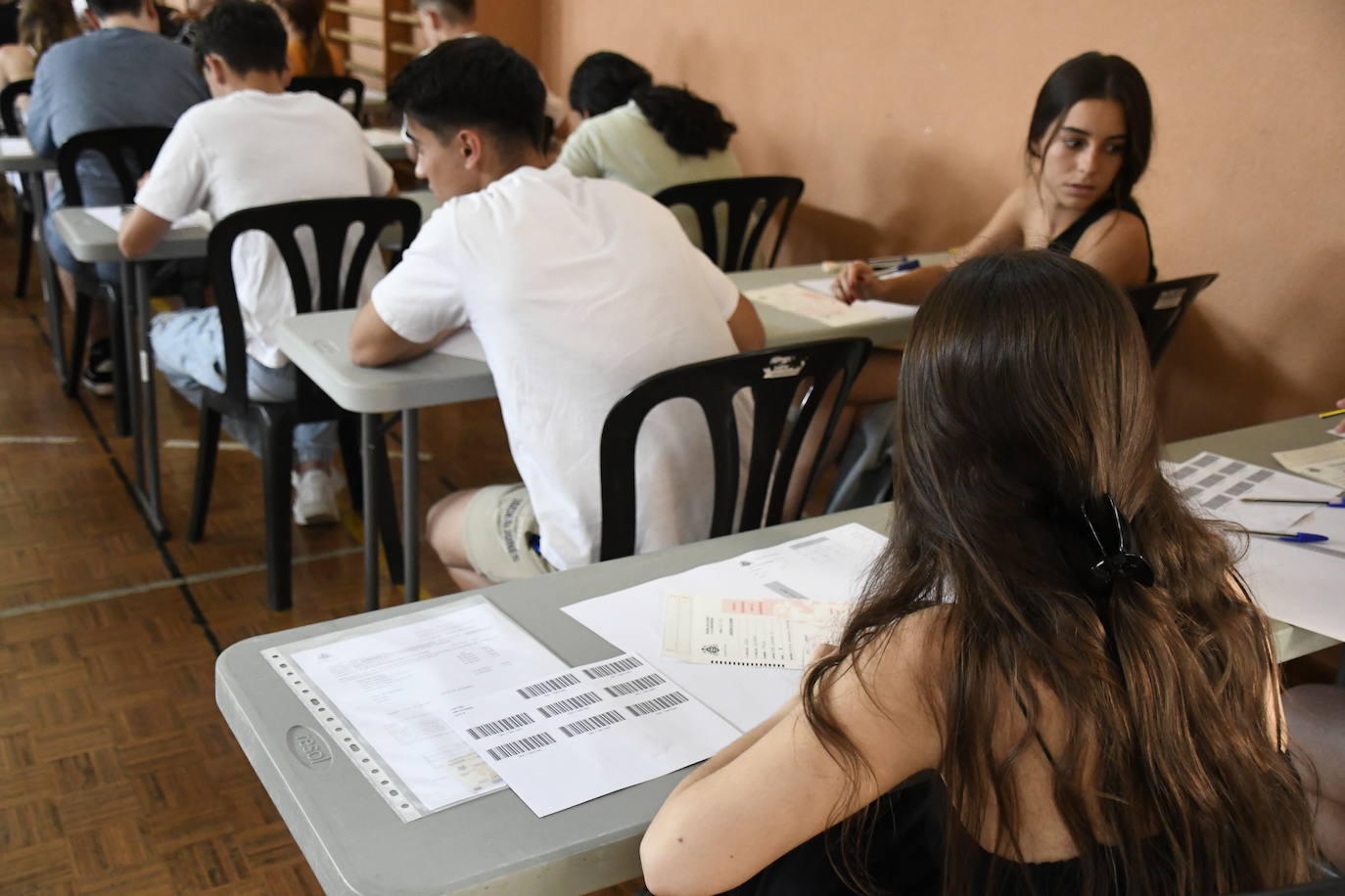 La primera jornada de la EBAU en Asturias, en imágenes