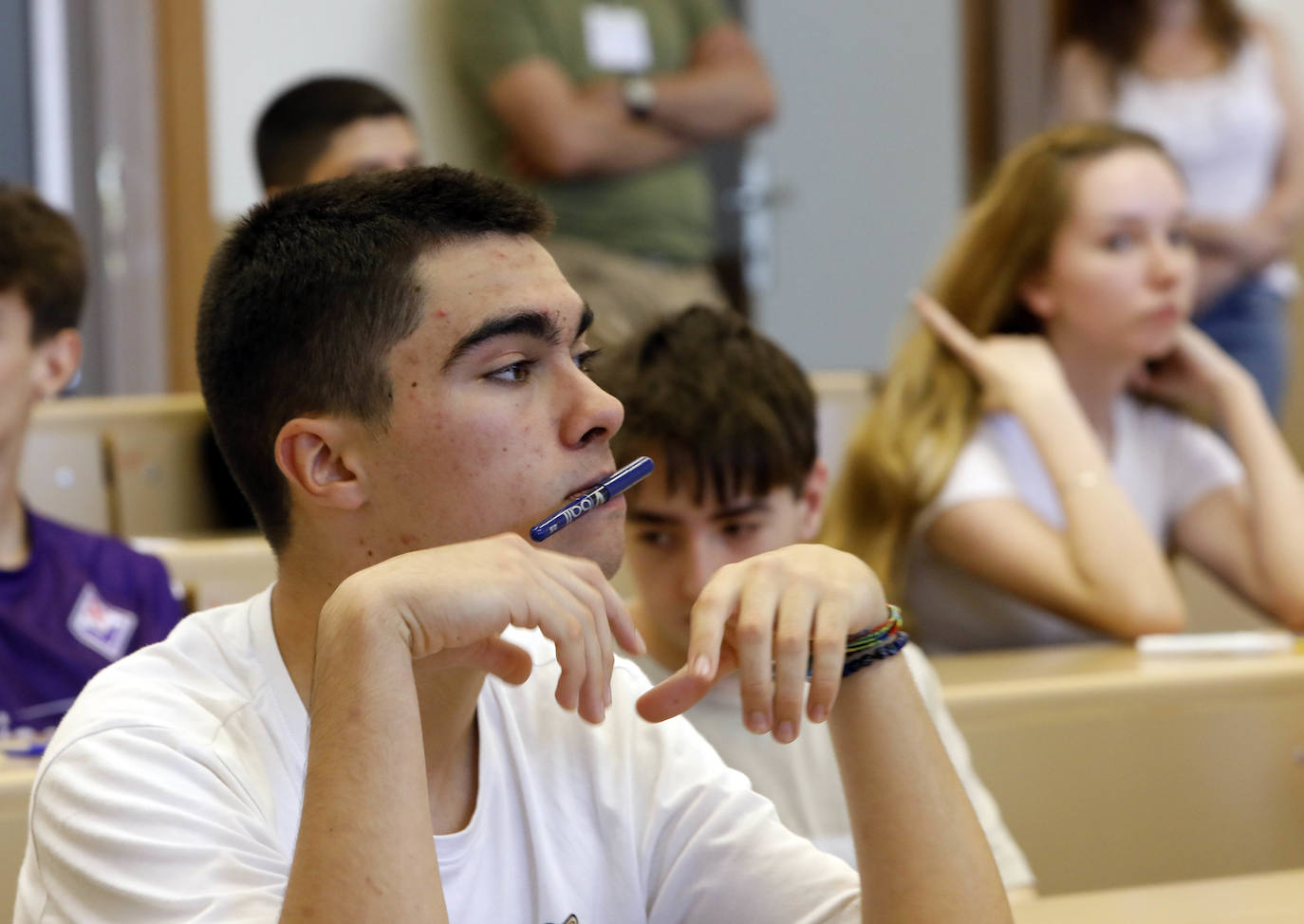La primera jornada de la EBAU en Asturias, en imágenes