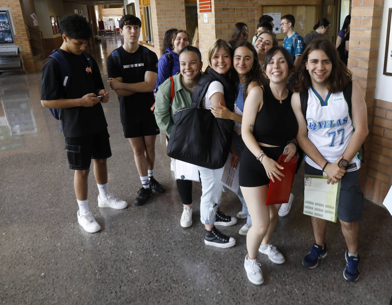 La primera jornada de la EBAU en Asturias, en imágenes