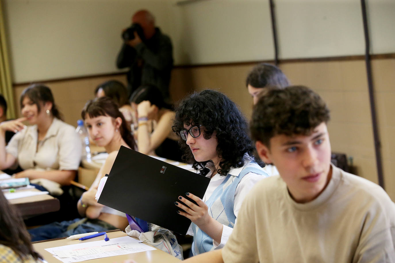 La primera jornada de la EBAU en Asturias, en imágenes