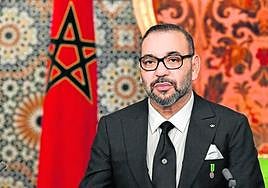 El rey Mohamed VI.