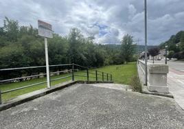 Parque de El Florán. San Martín cuenta con 800.000 euros para habilitar una playa fluvial.