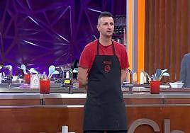 Jotha momentos después de ser expulsado de MasterChef.