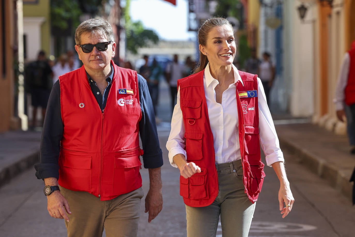 La visita de la reina Letizia a Colombia, en imágenes