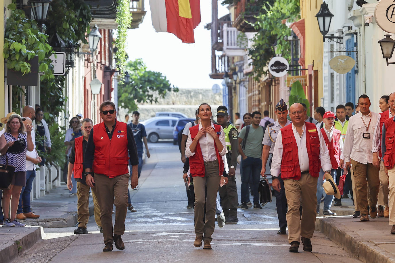 La visita de la reina Letizia a Colombia, en imágenes