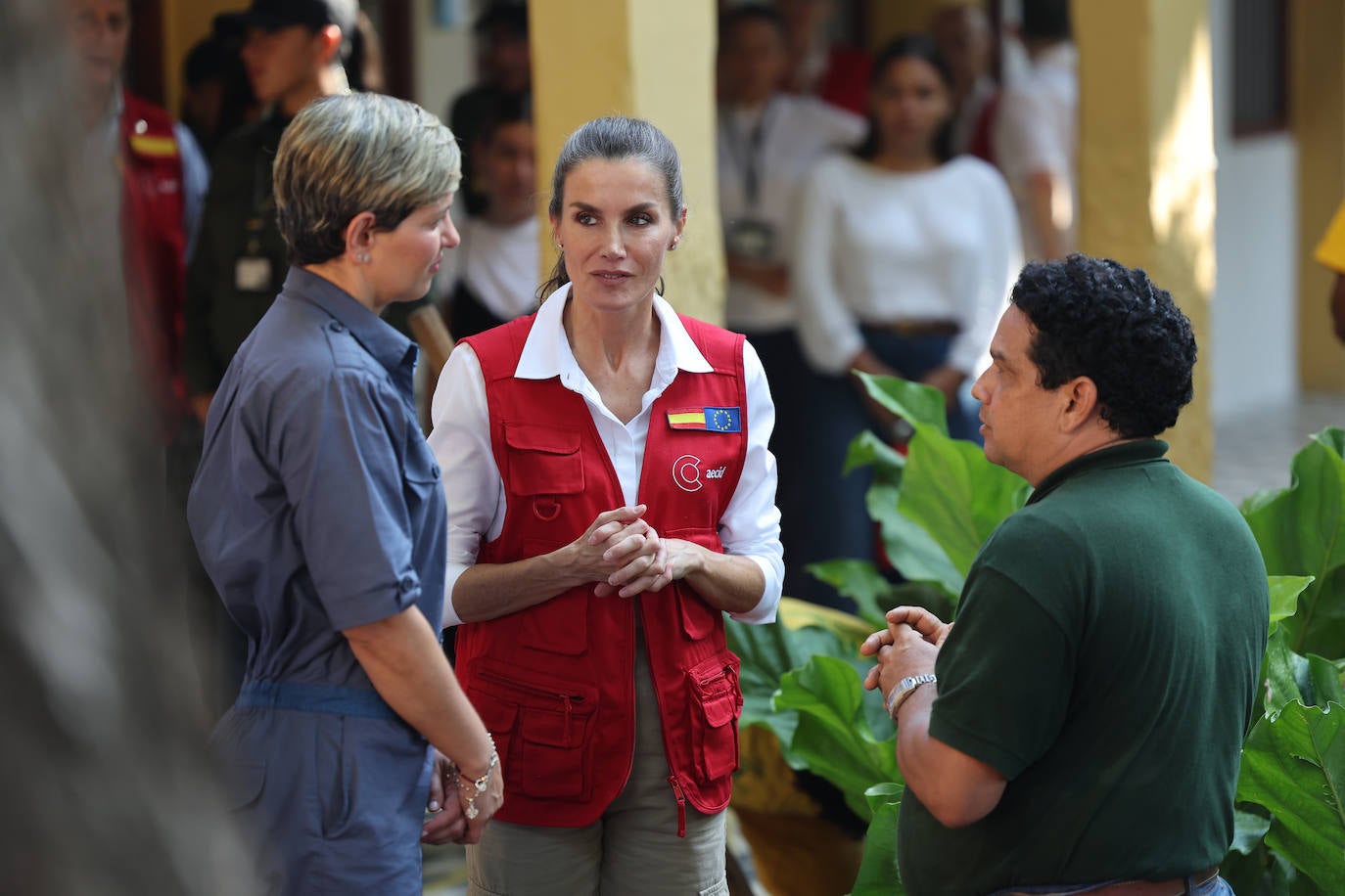 La visita de la reina Letizia a Colombia, en imágenes