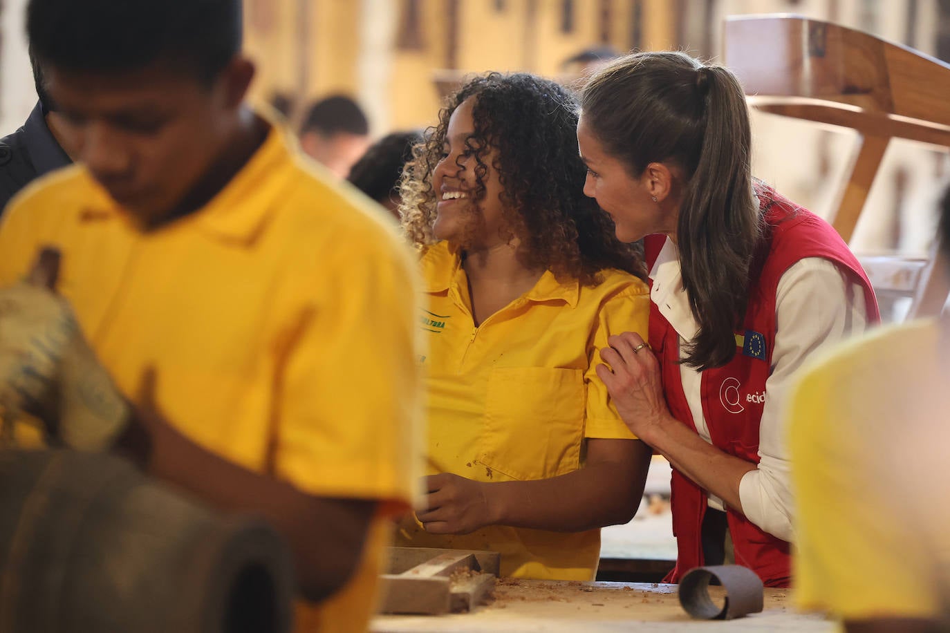 La visita de la reina Letizia a Colombia, en imágenes