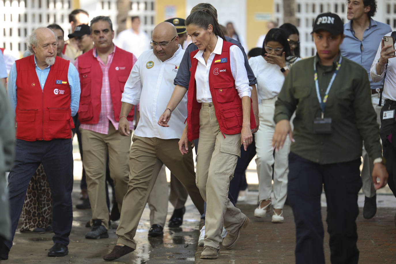 La visita de la reina Letizia a Colombia, en imágenes