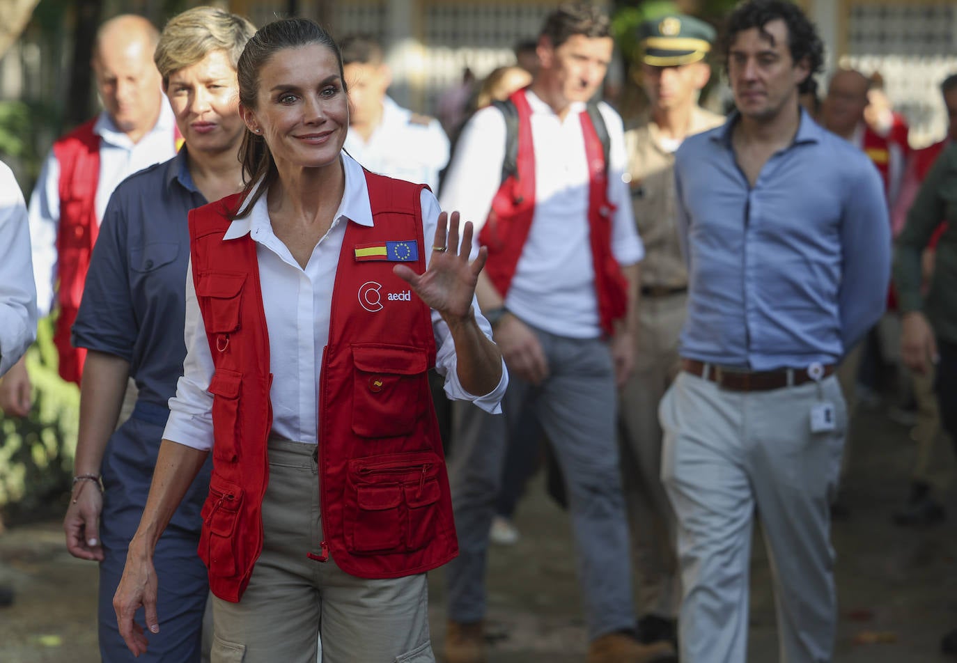 La visita de la reina Letizia a Colombia, en imágenes