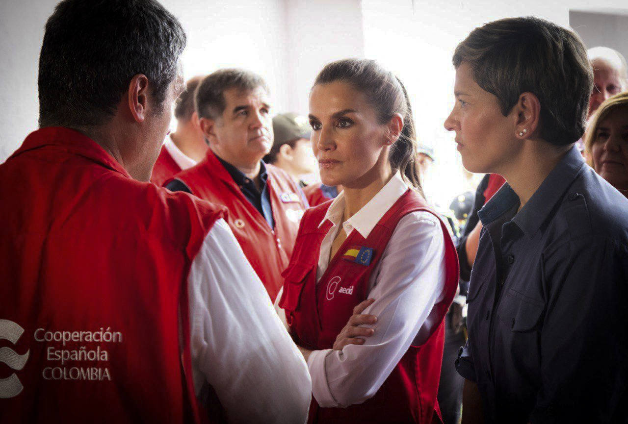 La visita de la reina Letizia a Colombia, en imágenes