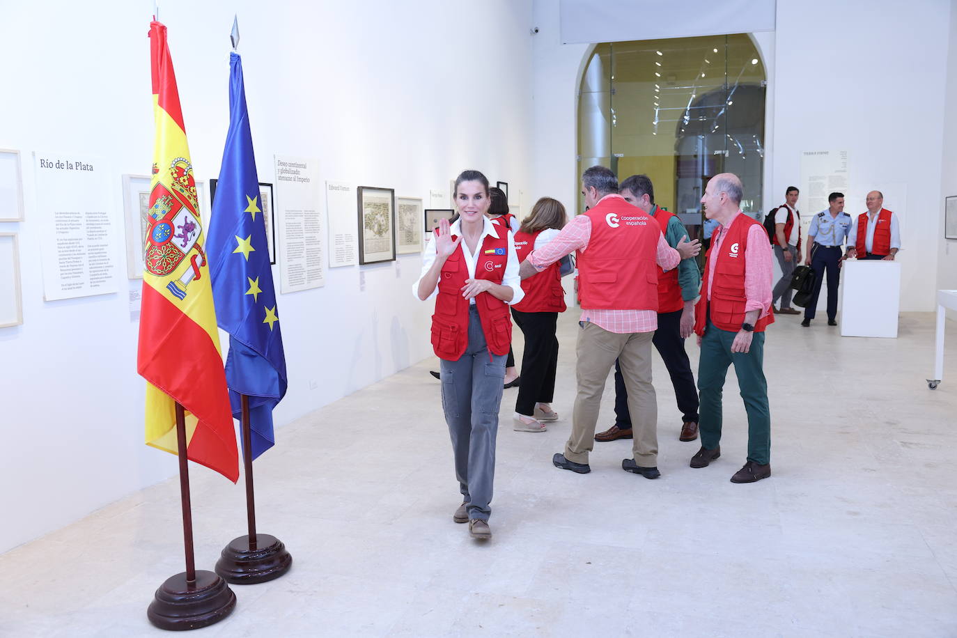 La visita de la reina Letizia a Colombia, en imágenes