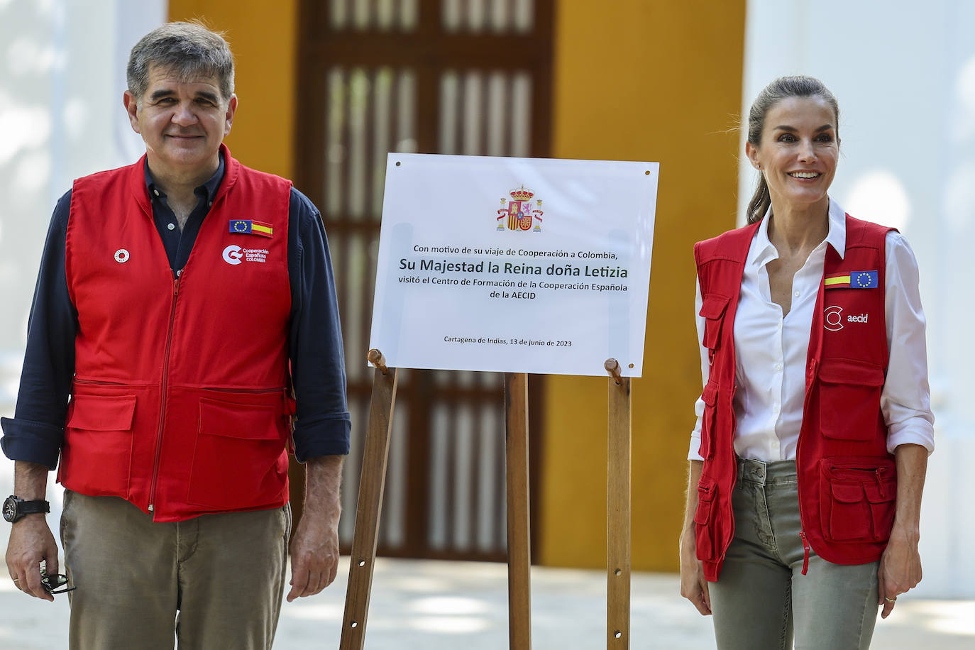 La visita de la reina Letizia a Colombia, en imágenes