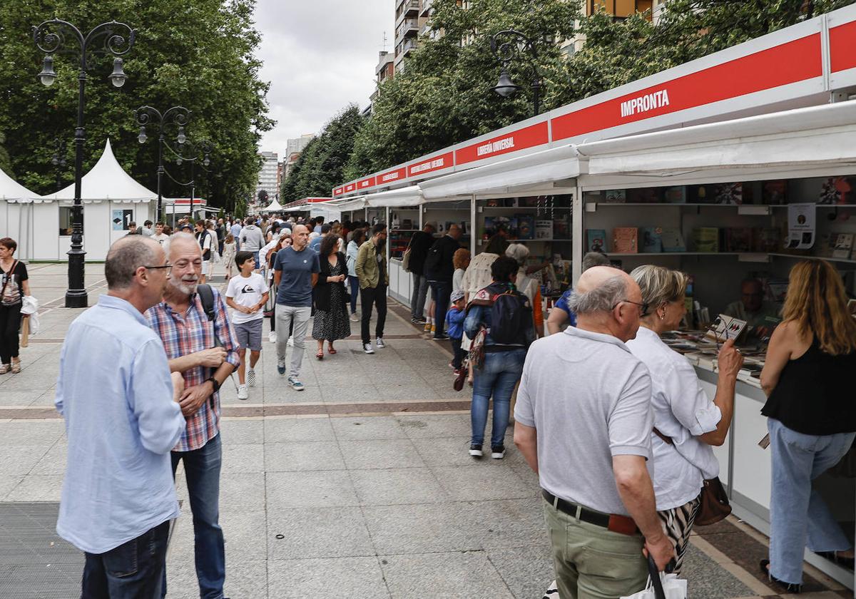 Feria del Libro de Gijón el año pasado.