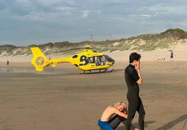 Fallece el surfista que sufrió una indisposición ayer en Salinas