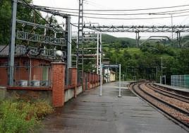Estación de Linares, donde ocurrió el accidente en 2018.
