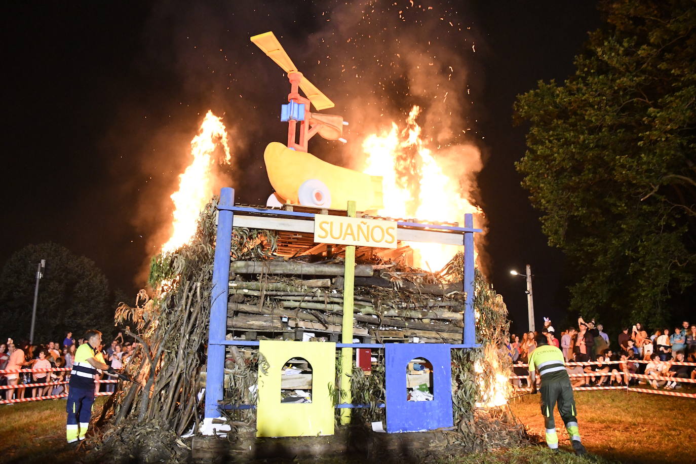 Así ha sido la celebración de San Juan en Avilés y Trasona