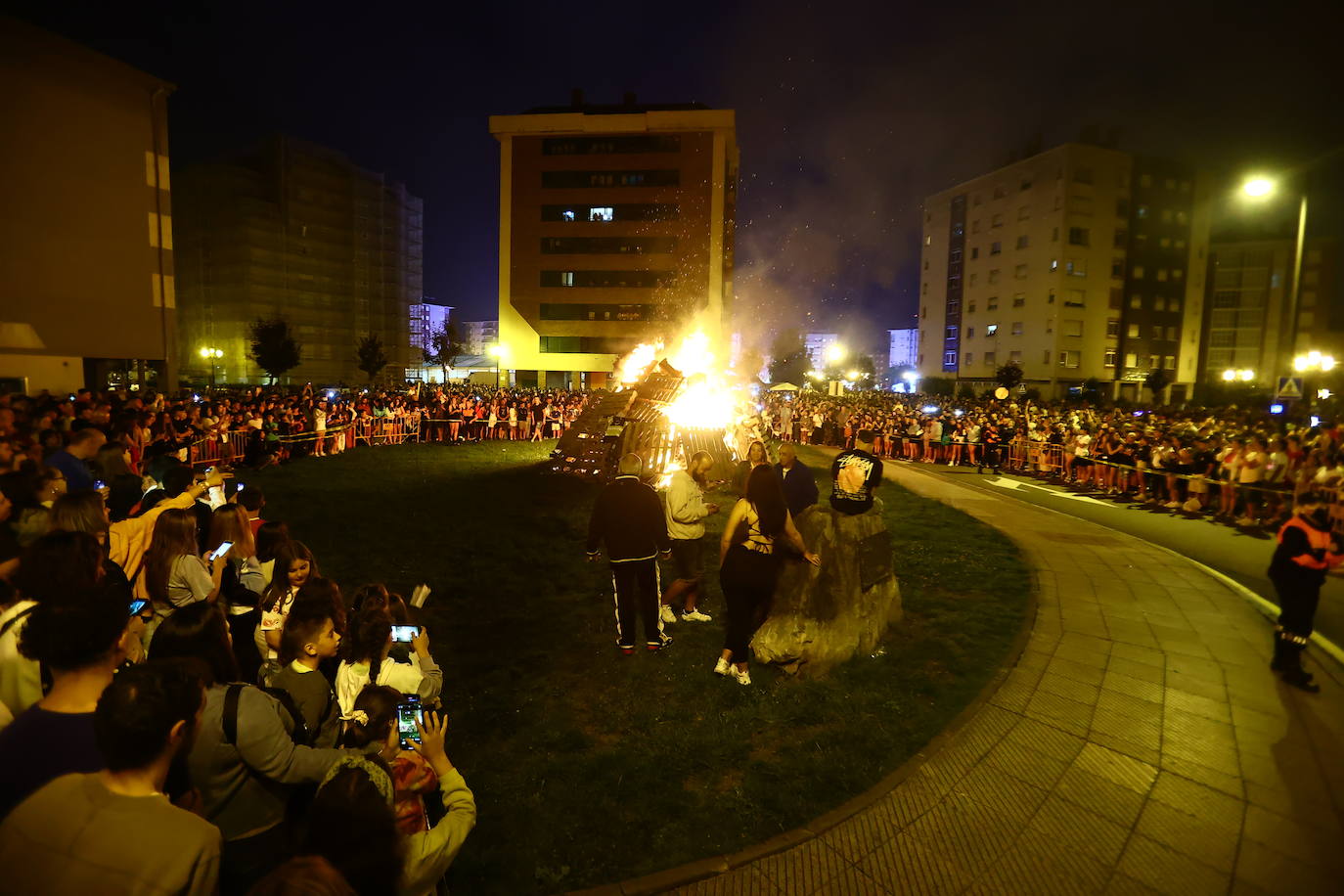 Así ha sido la celebración de San Juan en Oviedo