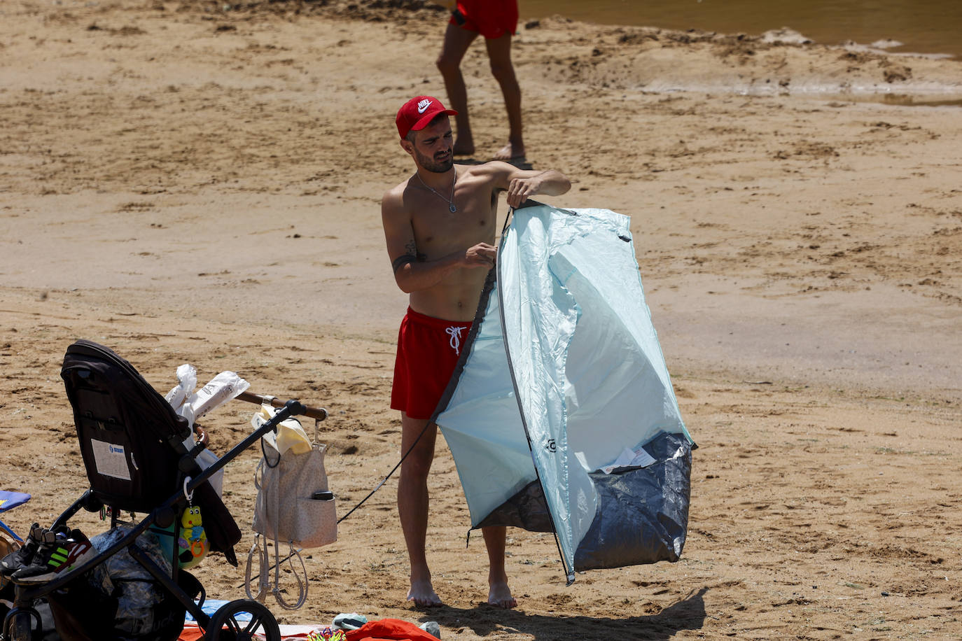 Asturias, a remojo para aliviar el calor