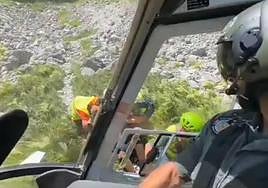 Dos corredoras del Gran Trail Picos de Benia de Onís, rescatadas por la Guardia Civil