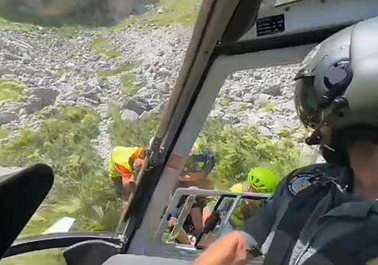 Dos corredoras del Gran Trail Picos de Benia de Onís, rescatadas por la Guardia Civil