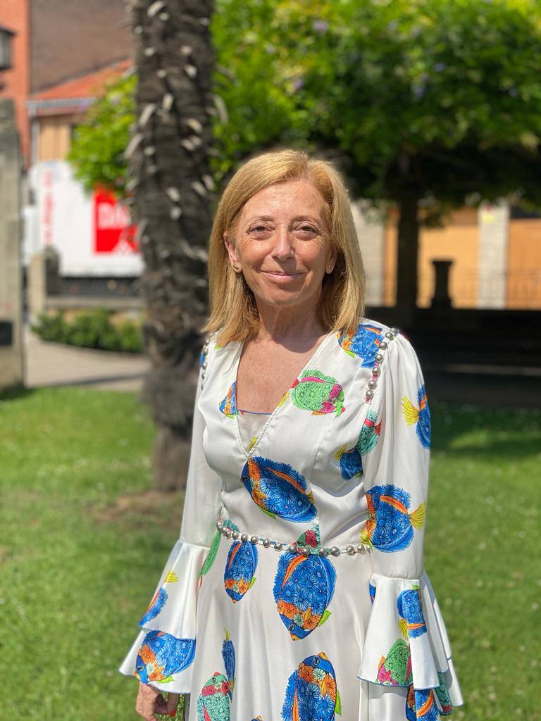 La alcaldesa de Noreña por tercer mandato, Amparo Antuña.