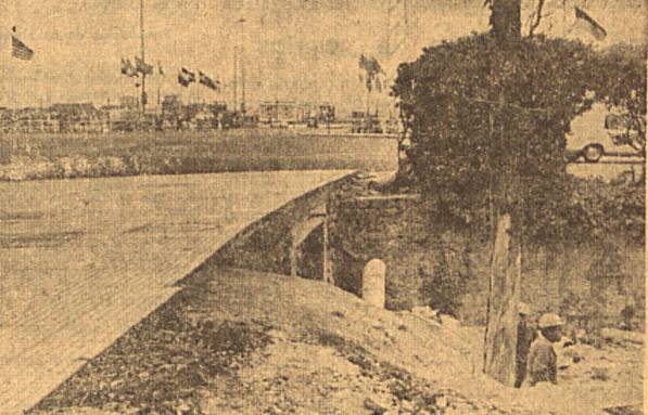 Desniveles y taludes sin protección hacían peligroso al parque.