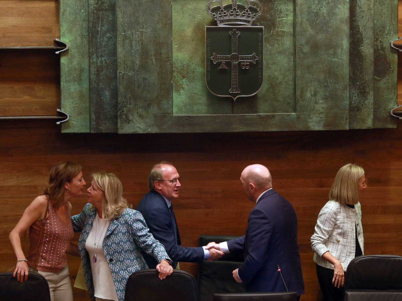 El Pleno de constitución de la Junta General del Principado, en imágenes