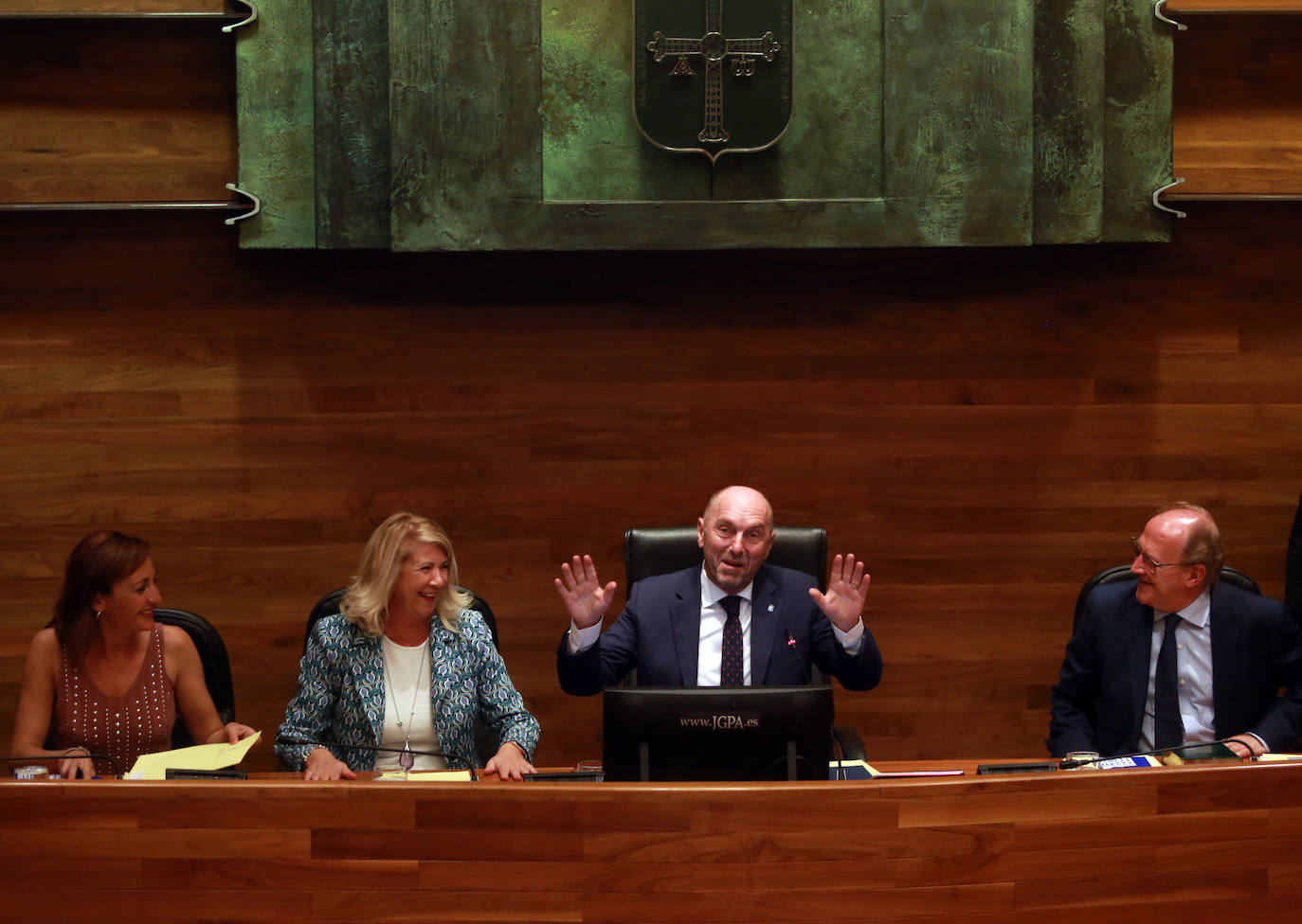 El Pleno de constitución de la Junta General del Principado, en imágenes