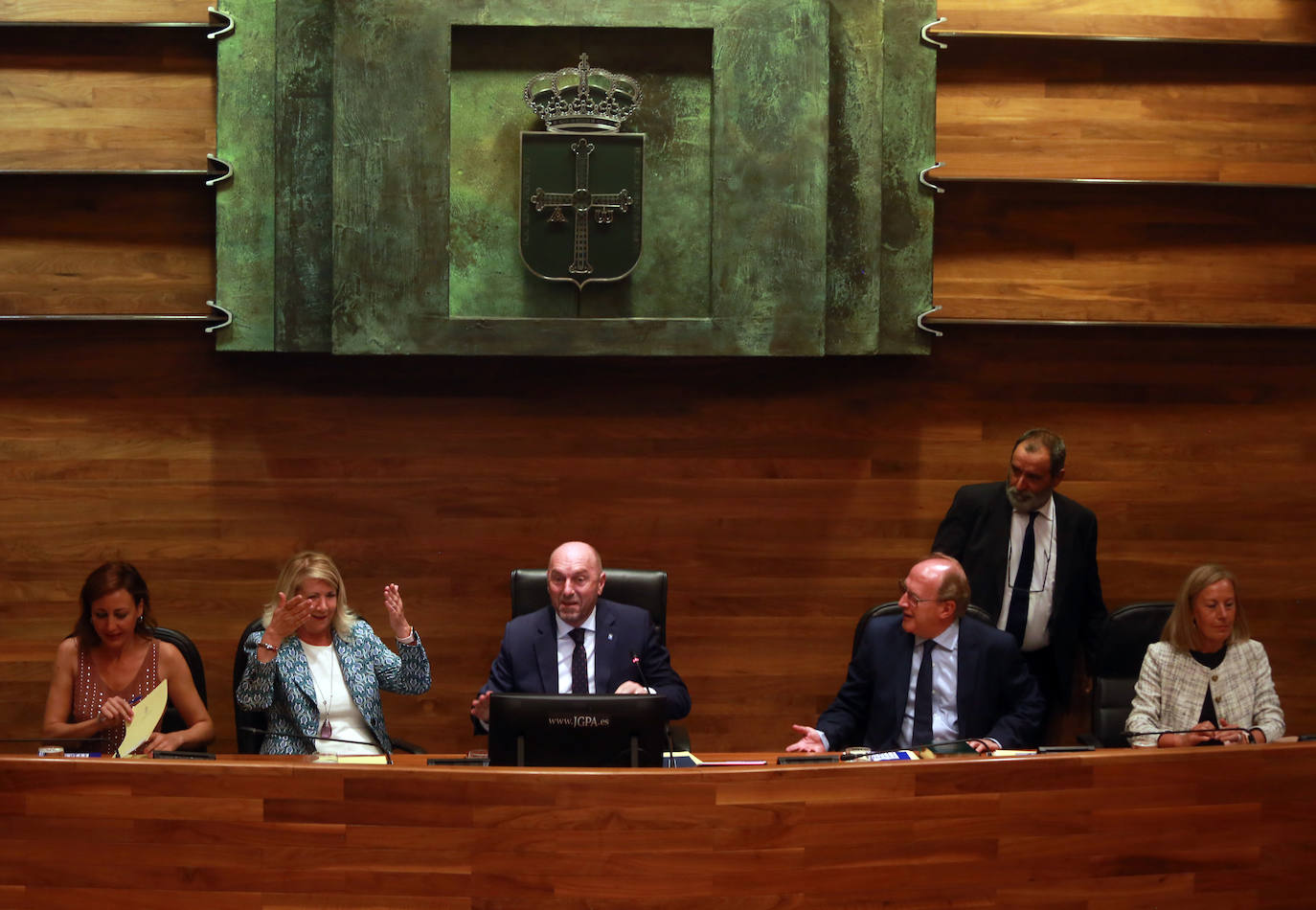 El Pleno de constitución de la Junta General del Principado, en imágenes