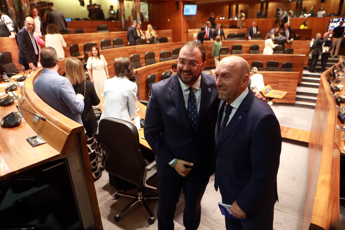 El Pleno de constitución de la Junta General del Principado, en imágenes