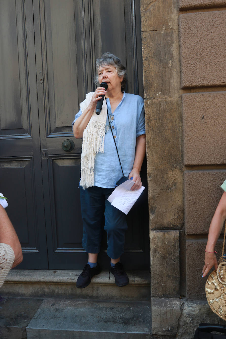 Protesta en Gijón por el pacto con Vox