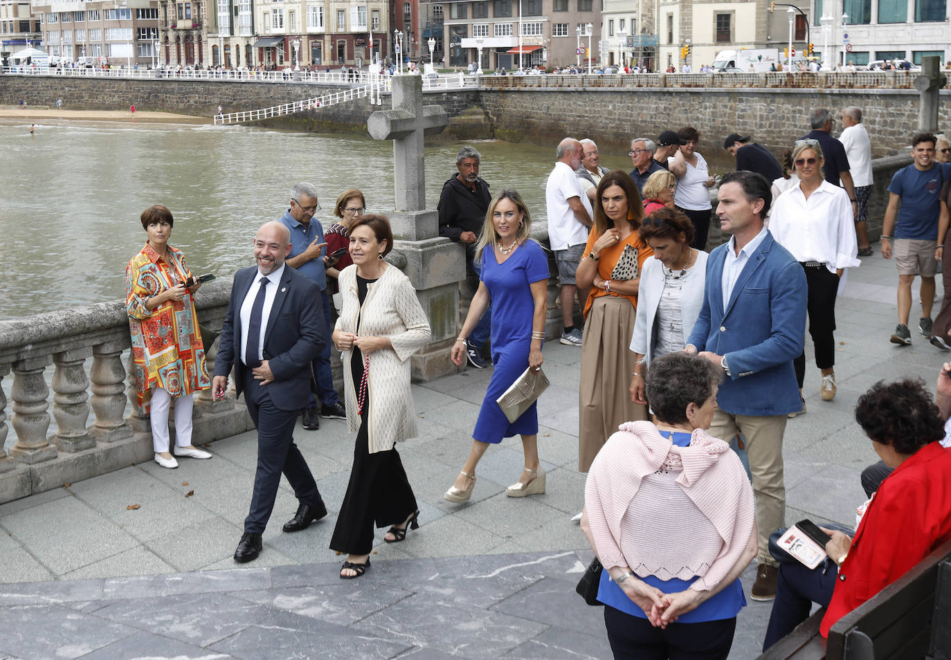 Así fue la bendición de las aguas en Gijón