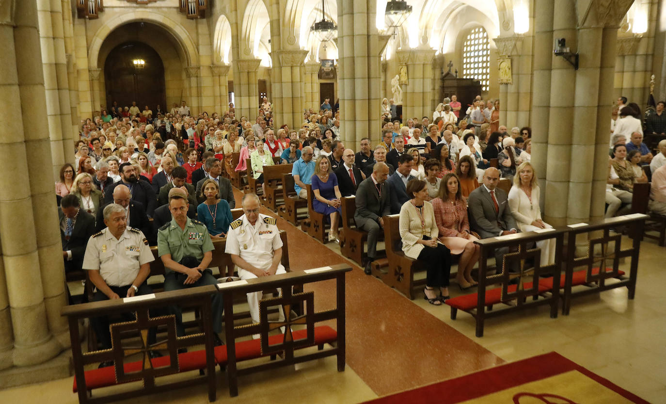 Así fue la bendición de las aguas en Gijón