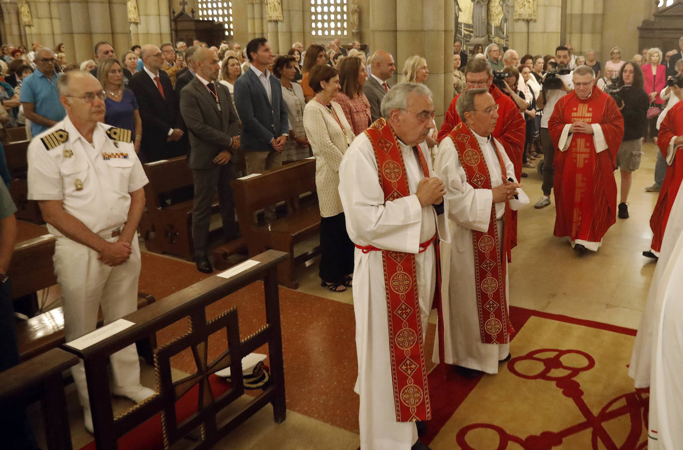 Así fue la bendición de las aguas en Gijón