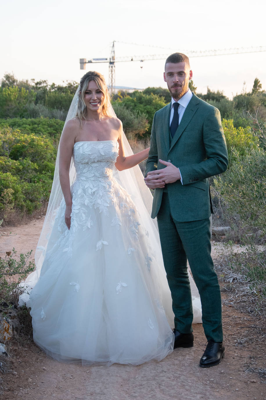 Así ha sido la boda de Edurne y David de Gea en Menorca