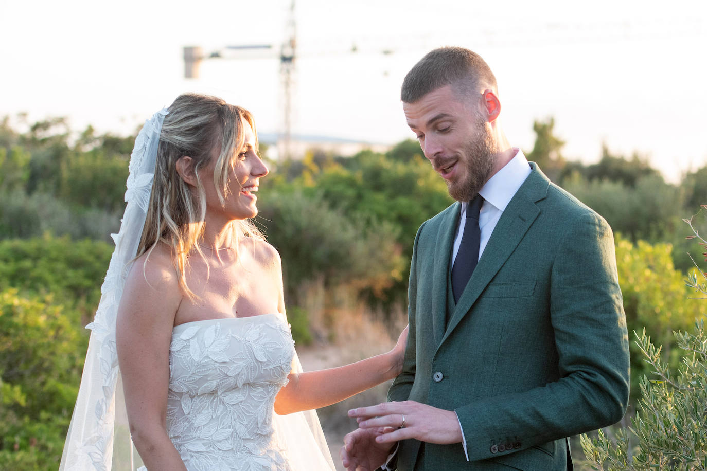 Así ha sido la boda de Edurne y David de Gea en Menorca