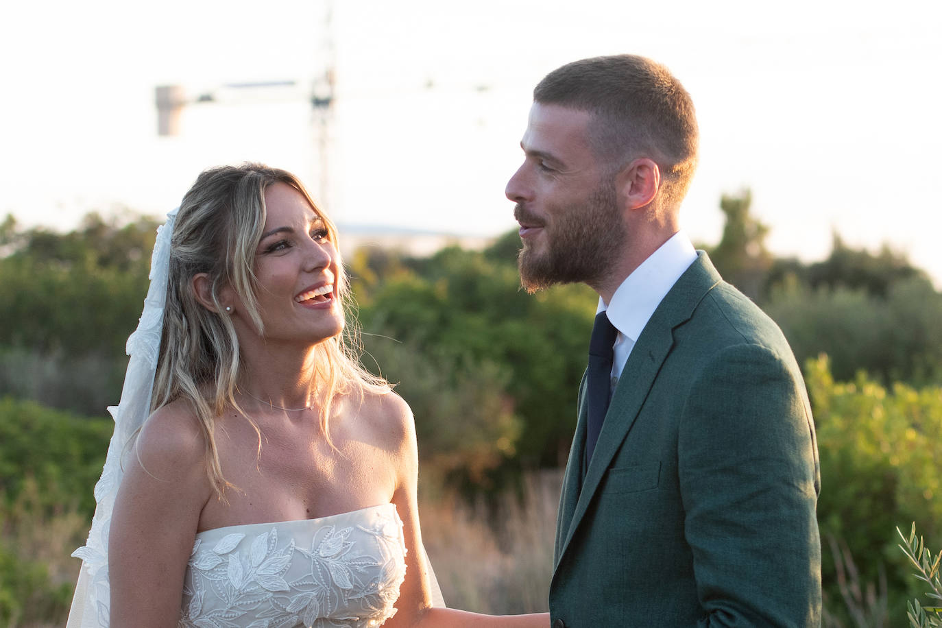 Así ha sido la boda de Edurne y David de Gea en Menorca