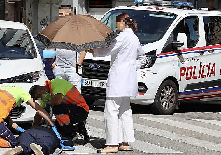 Atropellada una mujer de 83 años en un paso de peatones en la calle ...