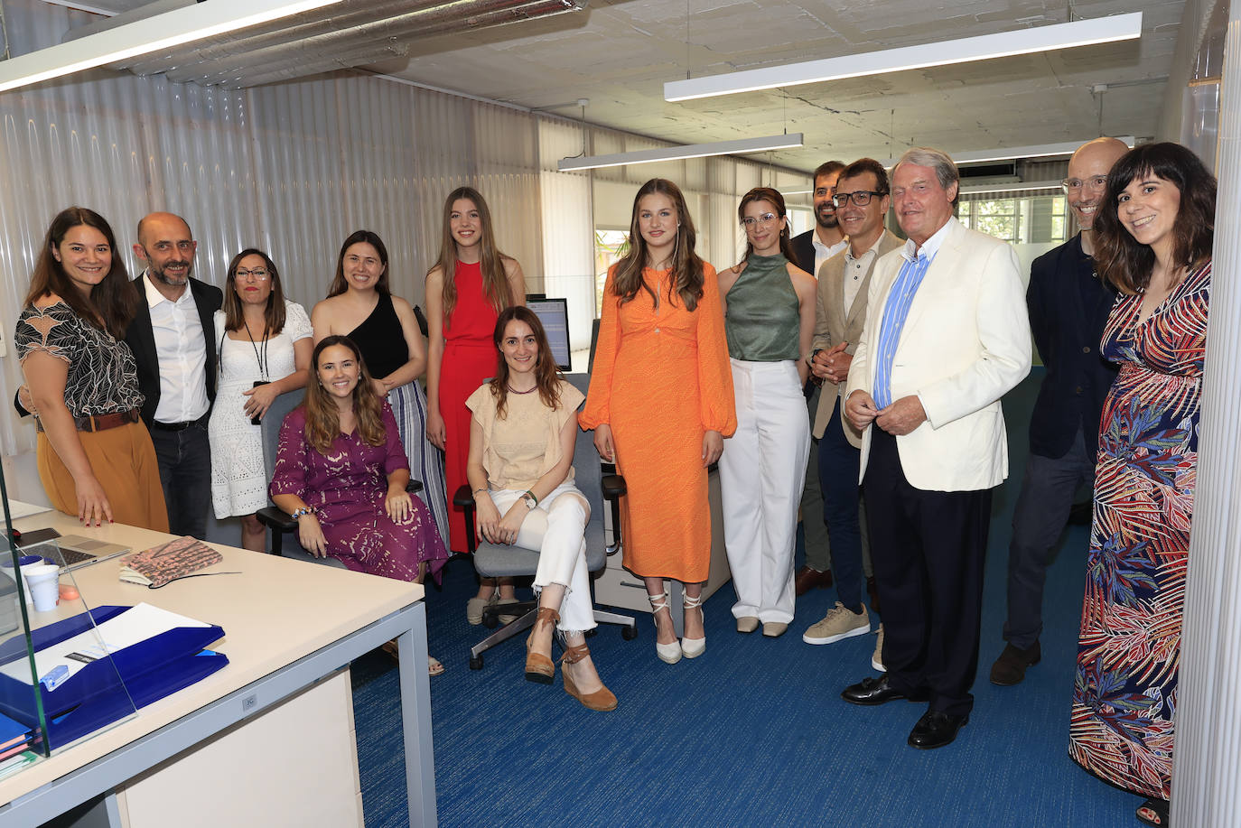 La visita de la Princesa Leonor y la infanta Sofía al museo de Ferran Adrià