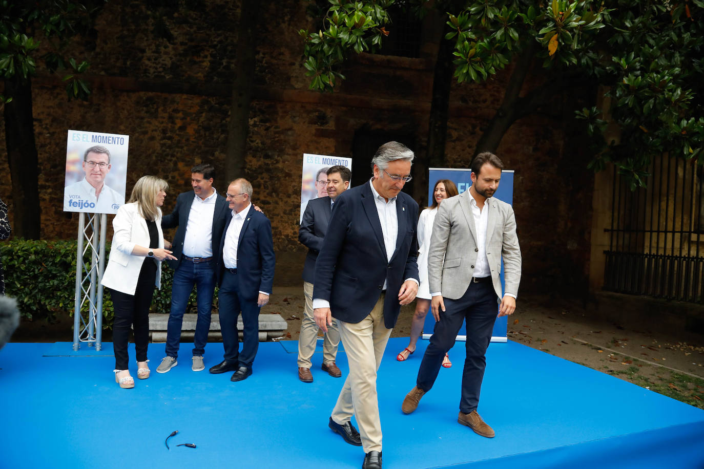 Así ha sido el inicio de la campaña electoral en Asturias