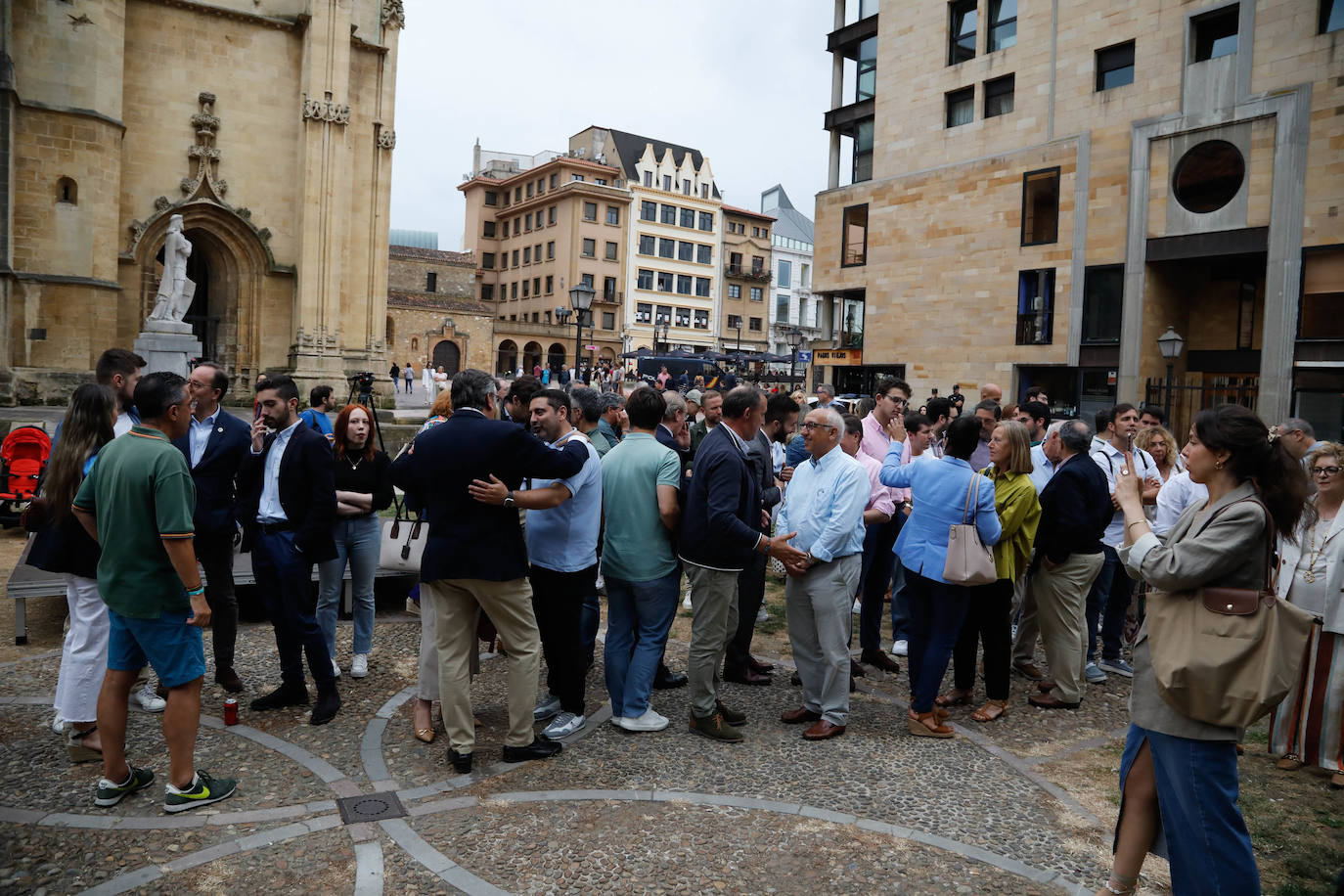 Así ha sido el inicio de la campaña electoral en Asturias