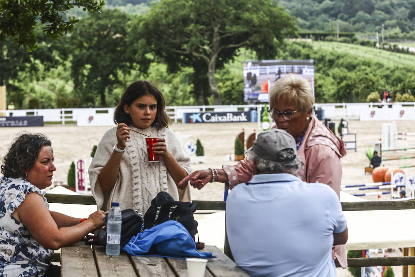 Así fue la última competición de doña Elena en Asturias tras un intenso fin de semana